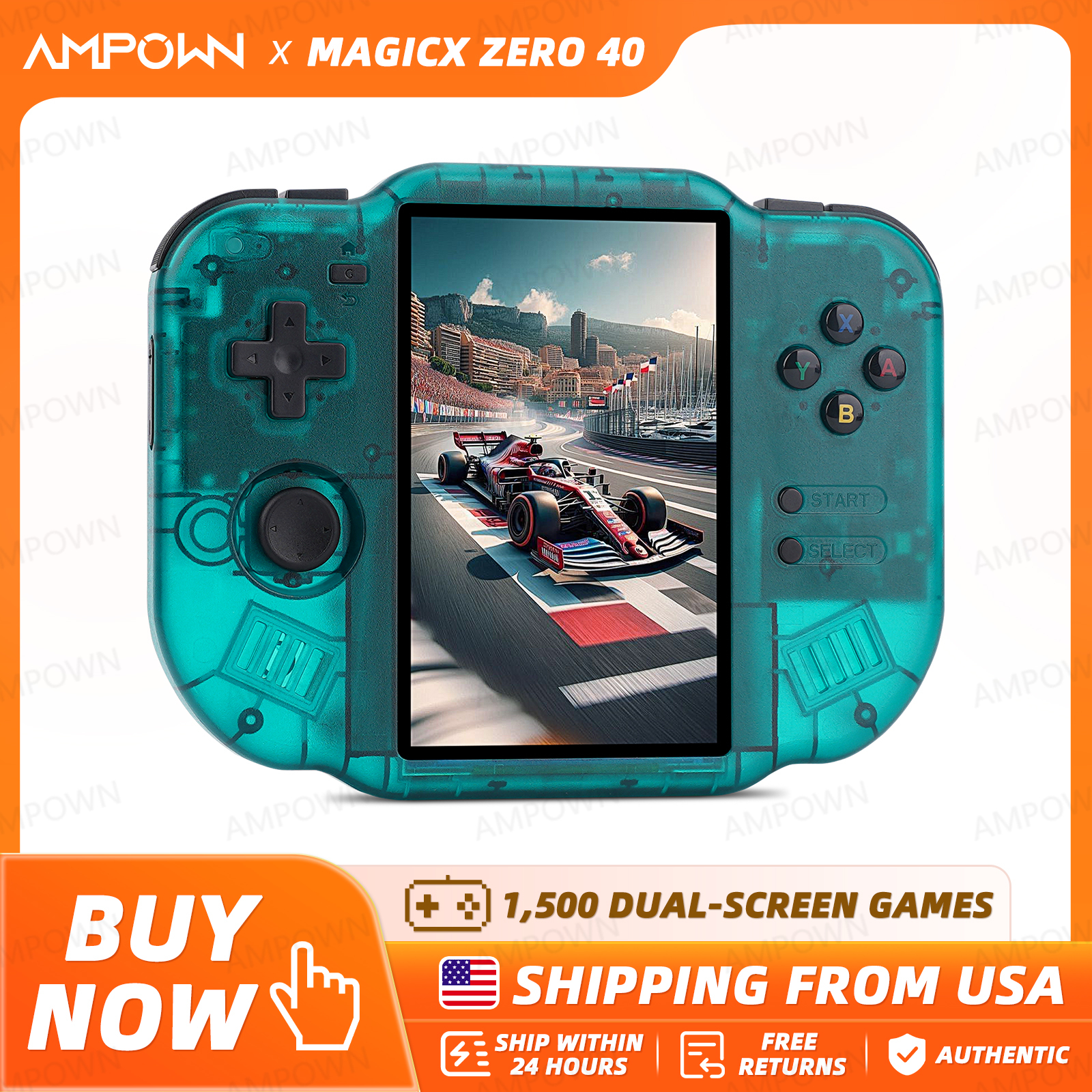 Gaming Console Bluetooth - AMPOWN ZERO 40 Video Game Console