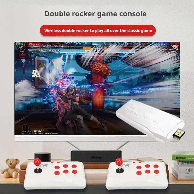 Gaming Console For Kids - X6 Retro Video Game Console 2.4G