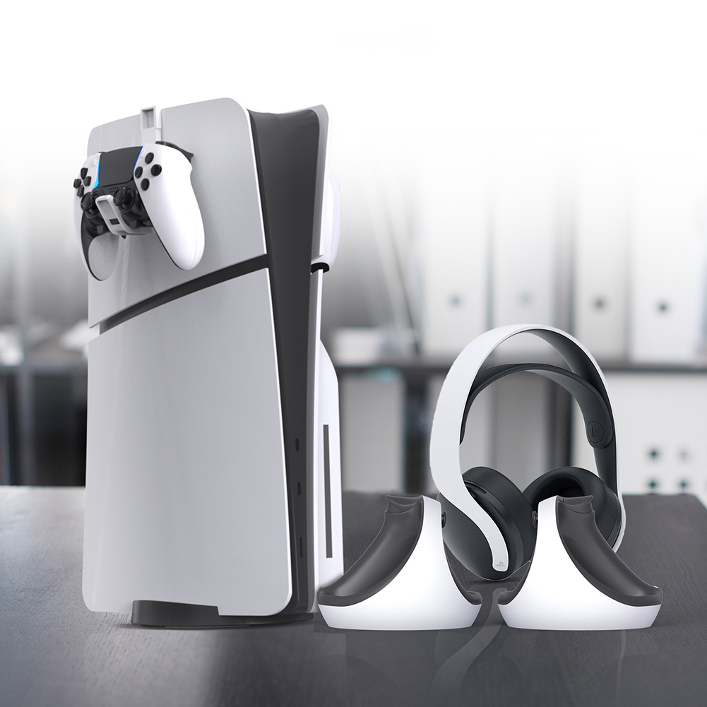 Gaming Console Headset - Hook Holder Space Saving Gaming Headset
