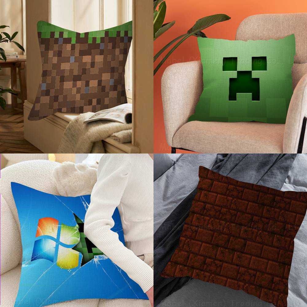PC Game M-Minecraft Pillow Gif - Gaming Console With Minecraft ulasan dan harga