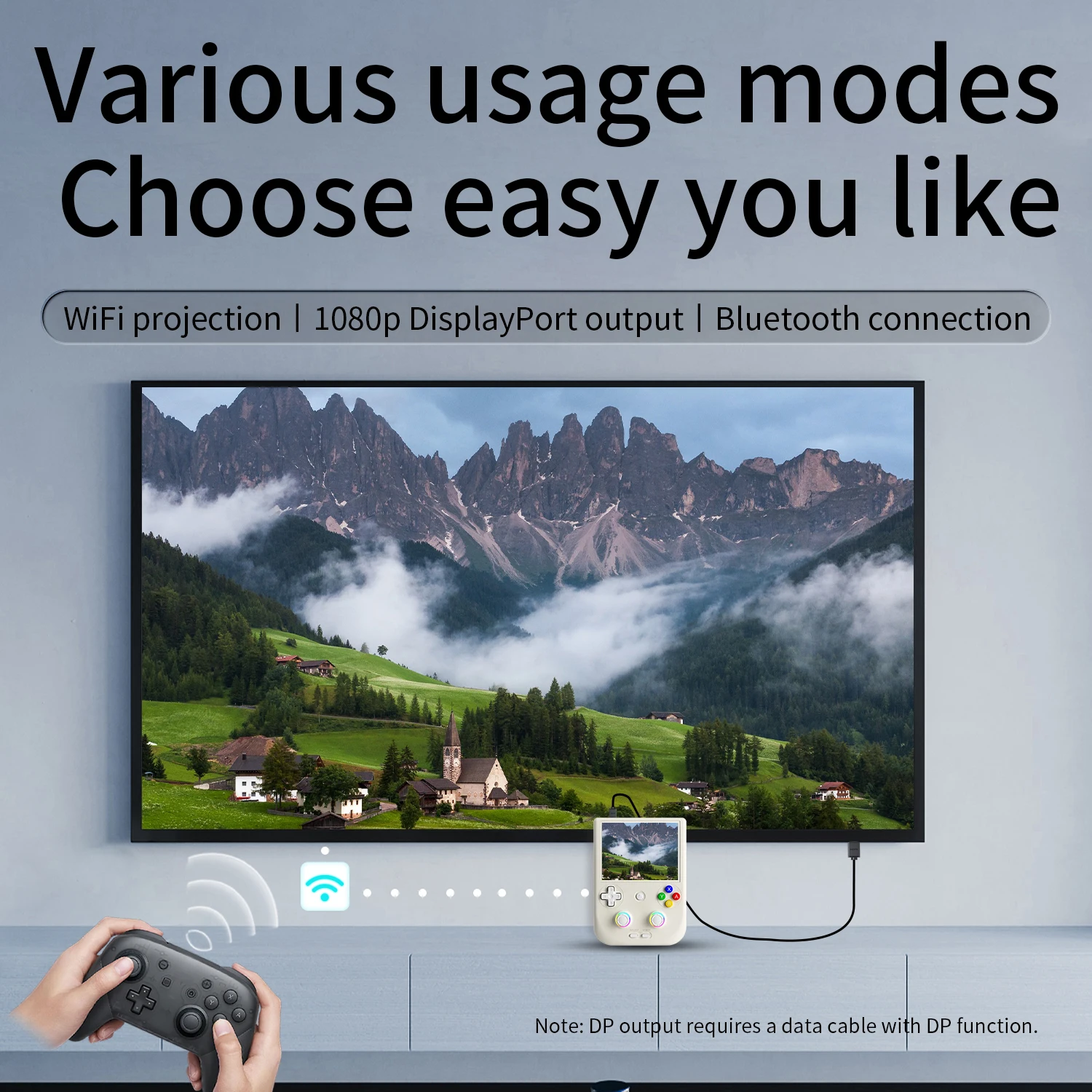 ANBERNIC RG 406V Handheld Game - Gaming Console Bluetooth ulasan dan harga