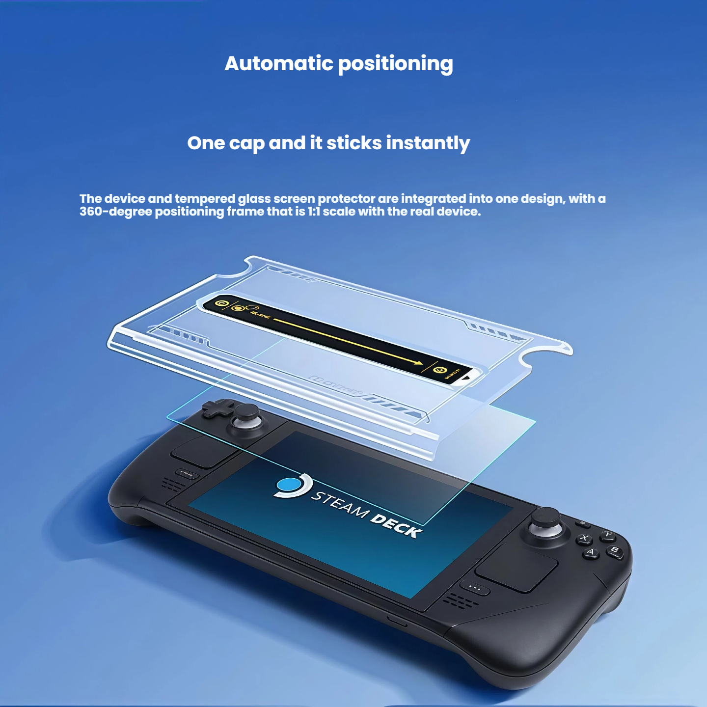 HD Tempered Glass Screen Prote - Gaming Console Steam Deck ulasan dan harga