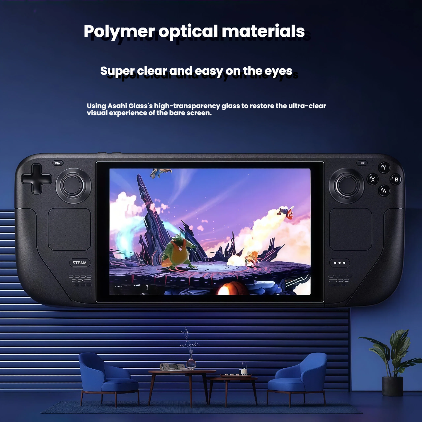 HD Tempered Glass Screen Prote - Gaming Console Steam Deck ulasan dan harga