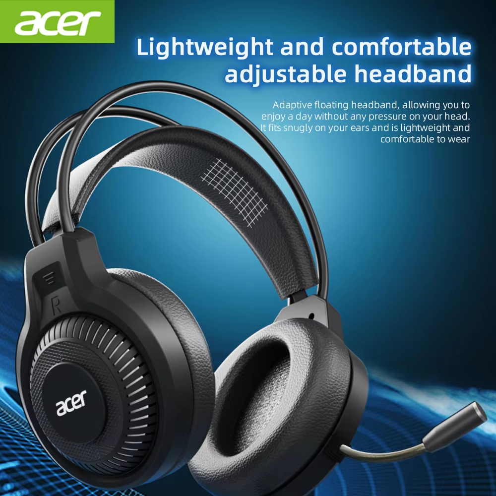 Acer OHW303 Gaming Headphones  - Gaming Console Vr Headset ulasan dan harga