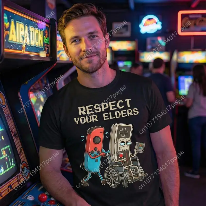 Funny Retro Gamer Graphic T-Sh - Gaming Consoles ulasan dan harga