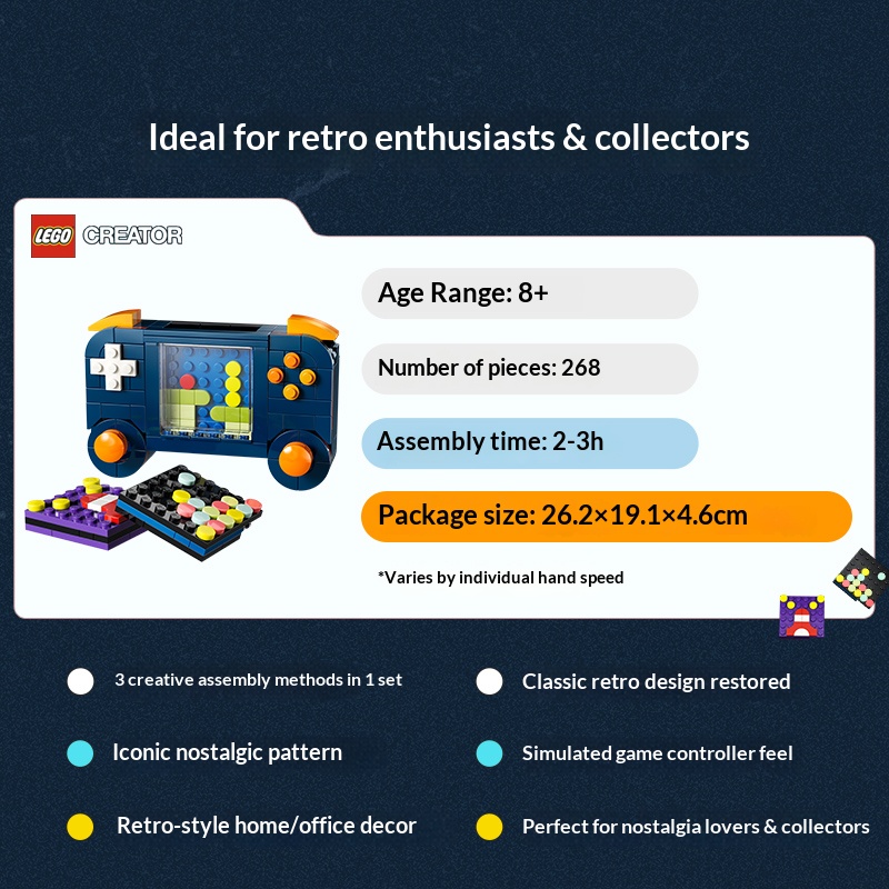 LEGO Creator 3in1 Building Blo - Gaming Console For Sale ulasan dan harga