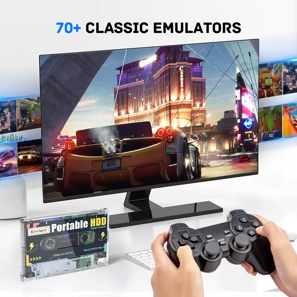 KINHANK 320G Super Console Gam - Gaming Console Os ulasan dan harga
