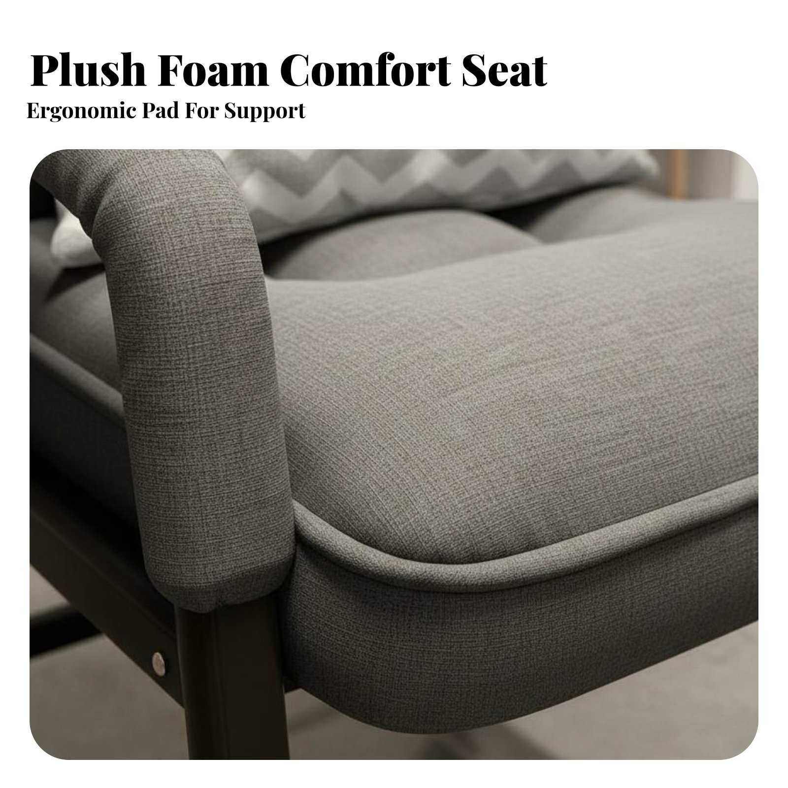 Adjustable Backrest Lounger Fo - Gaming Console Design ulasan dan harga
