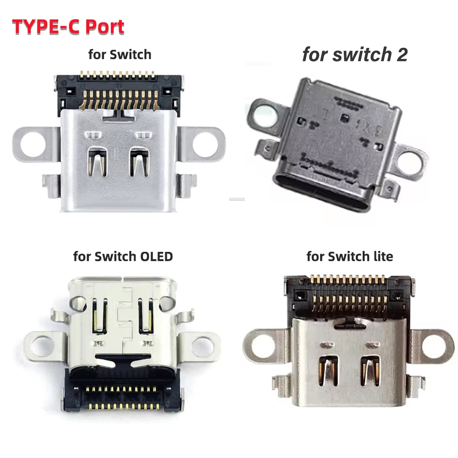 Replacement Type C Port Chargi - Gaming Console Nintendo Switch ulasan dan harga