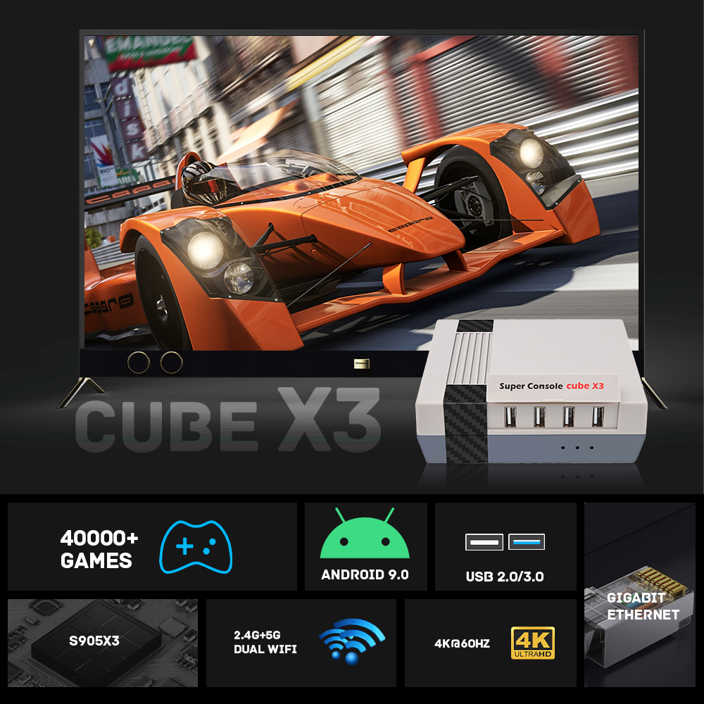 KINHANK Super Console Cube X3  - Gaming Console Cube ulasan dan harga