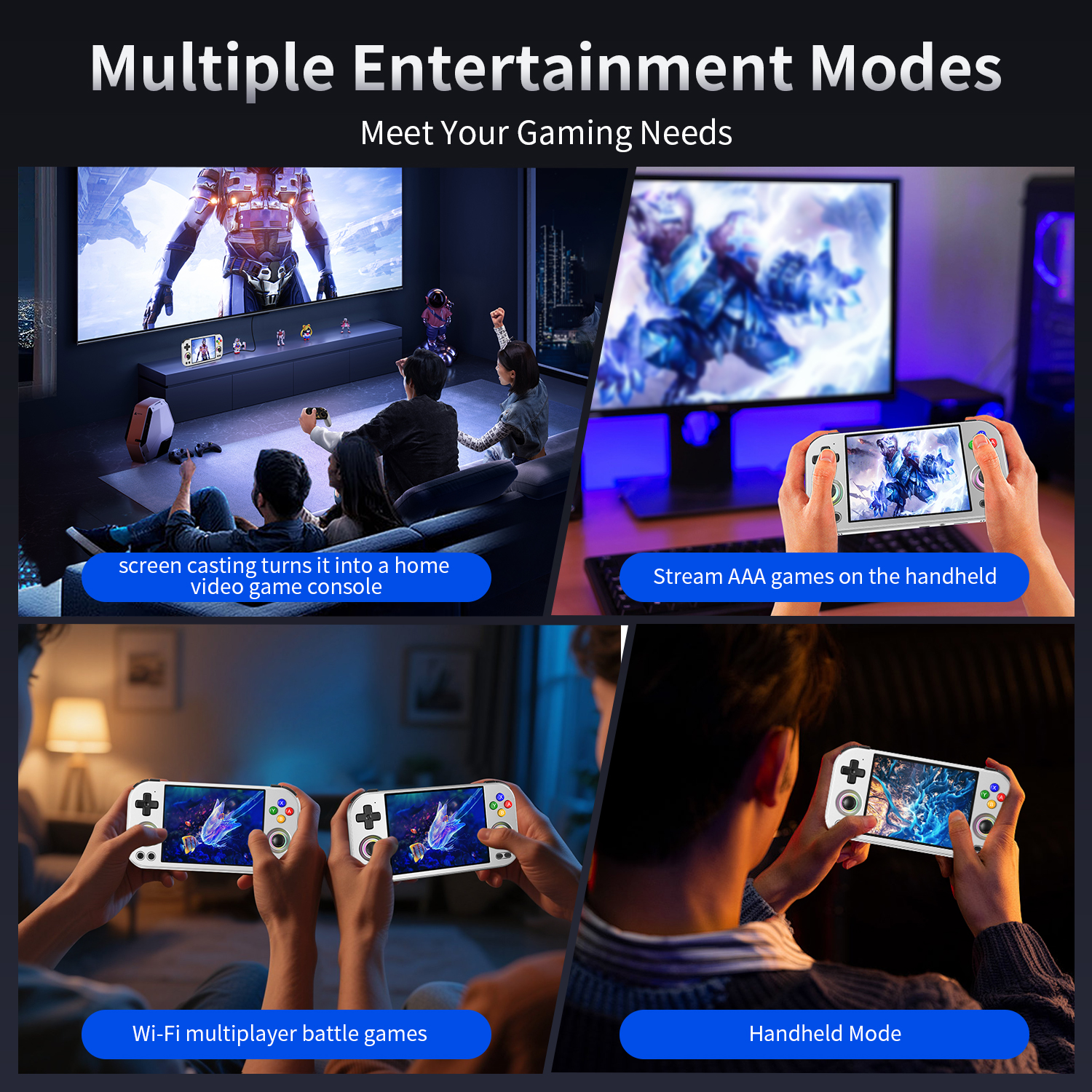 ANBERNIC RG477M RG Slide Retro - Gaming Console Bluetooth ulasan dan harga