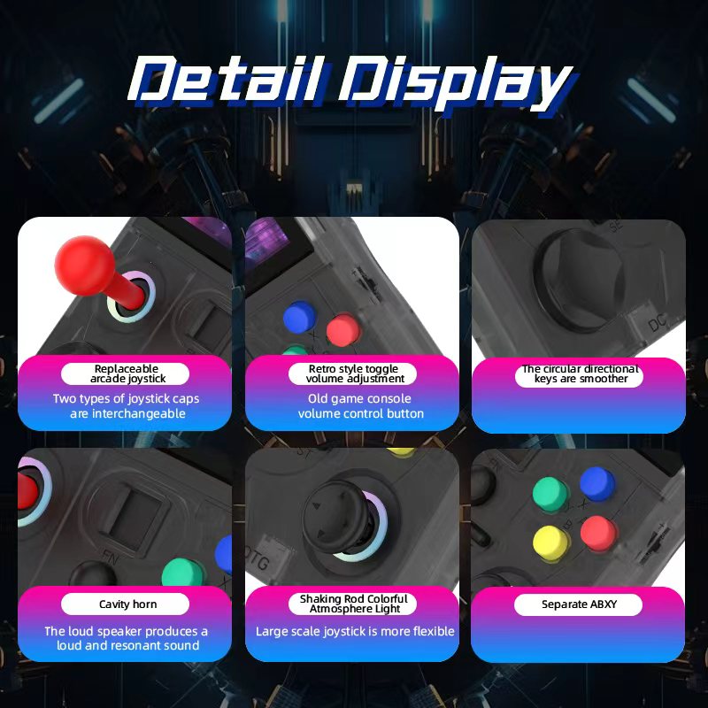 DC35V Open Source Handheld Gam - Gaming Console Comparison ulasan dan harga