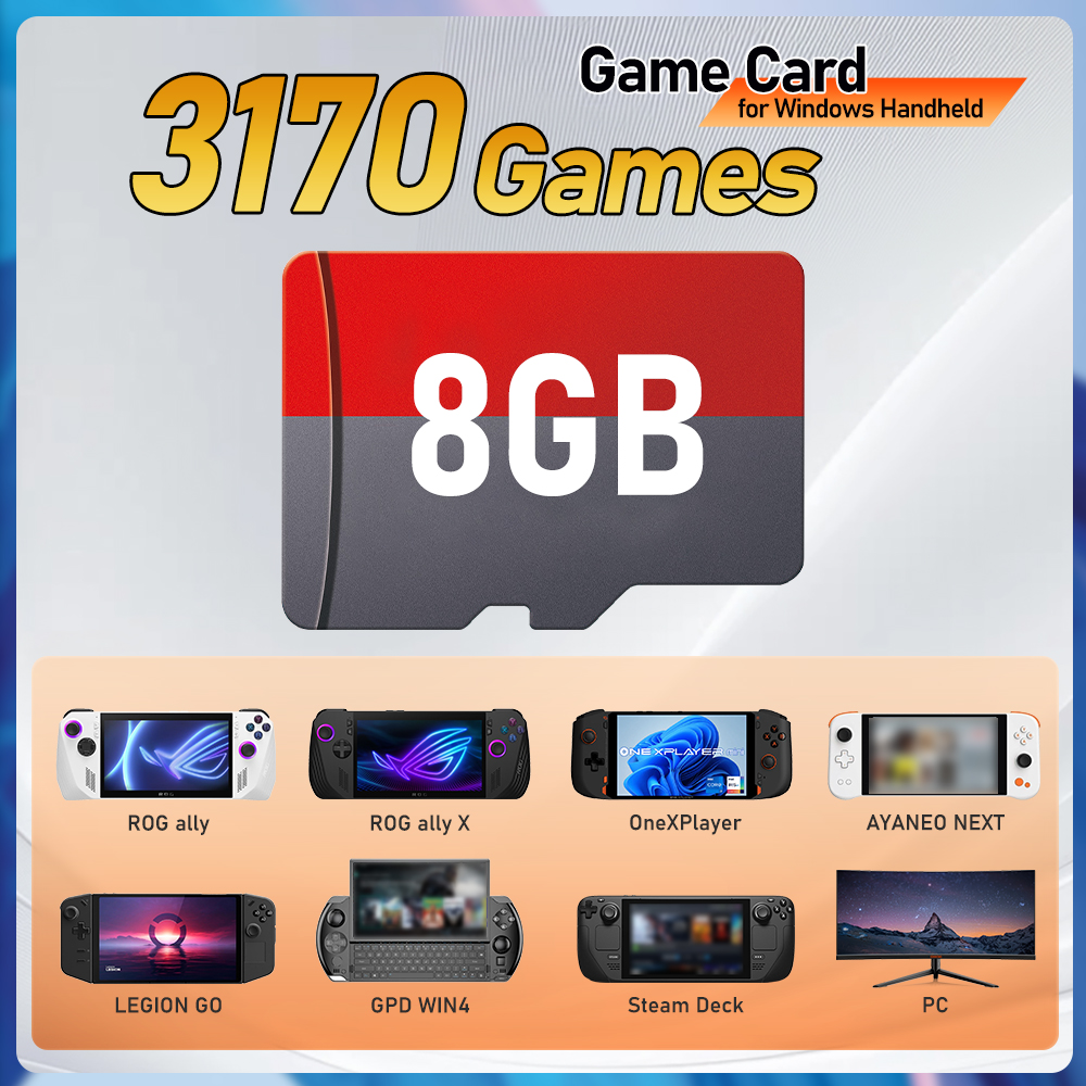 Retrobat Game Card with 3170 G - Gaming Console Steam Deck ulasan dan harga