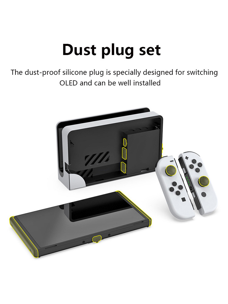 14 PCS/Set Dust Plug Silicone  - Gaming Console Nintendo Switch ulasan dan harga
