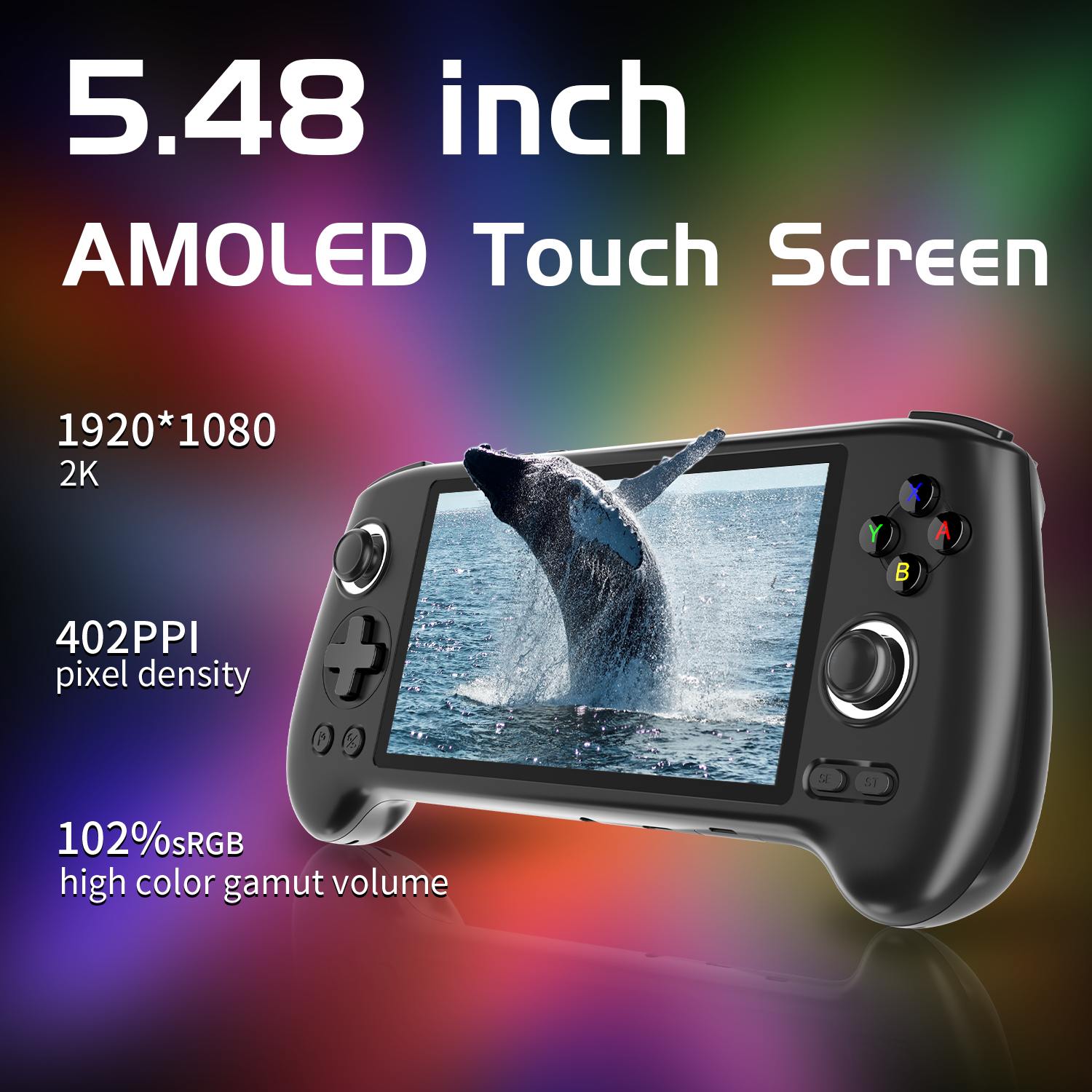 Anbernic RG556 Handheld Game C - Gaming Console Bluetooth ulasan dan harga