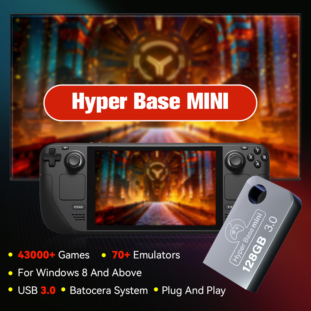 Batocera 128G Gaming Stick Wit - Gaming Console Steam Deck ulasan dan harga