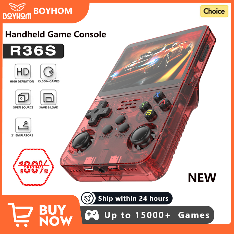 NEW R36S Retro Handheld Game C - Gaming Console For Kids ulasan dan harga