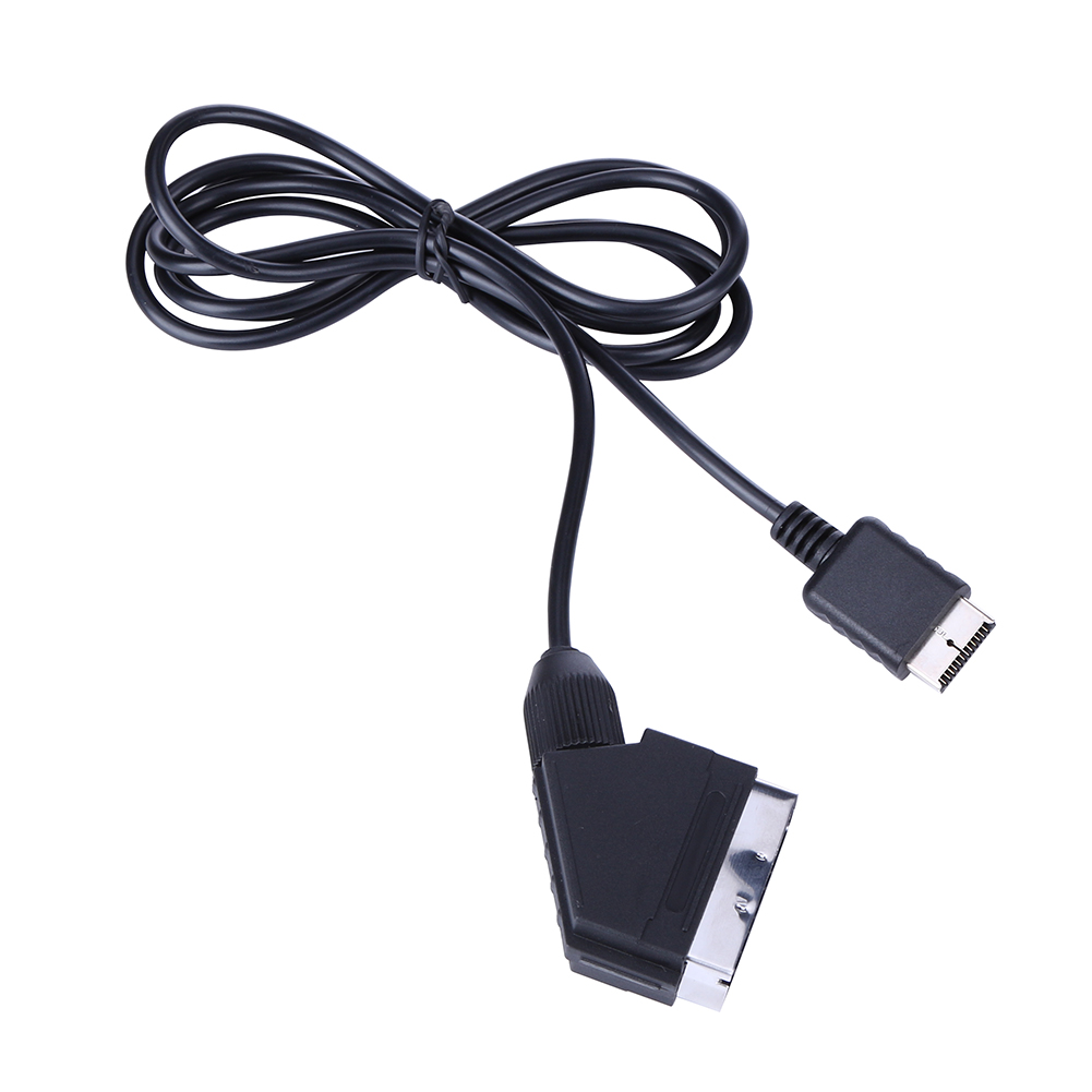 1.8M RGB Scart Cable For PS1 P - Gaming Console Ps3 ulasan dan harga