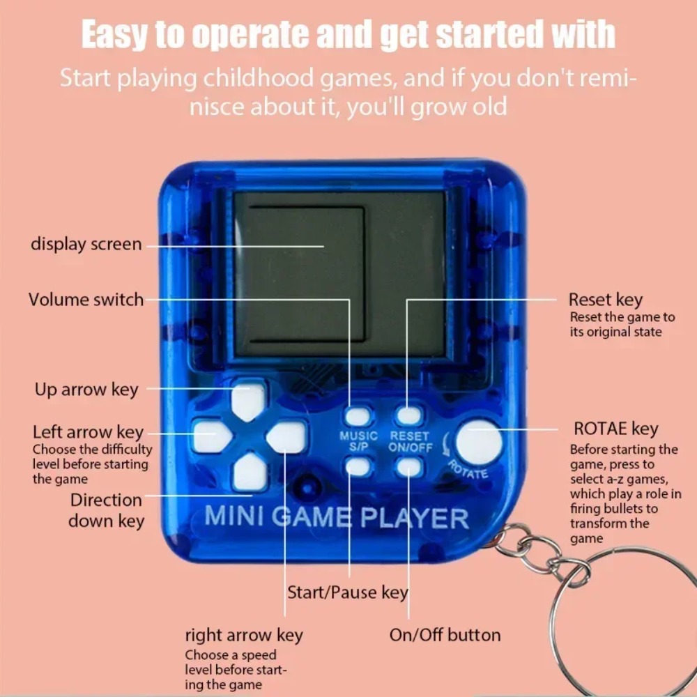 Portable Mini Pocket Classic G - Gaming Console For Kids ulasan dan harga