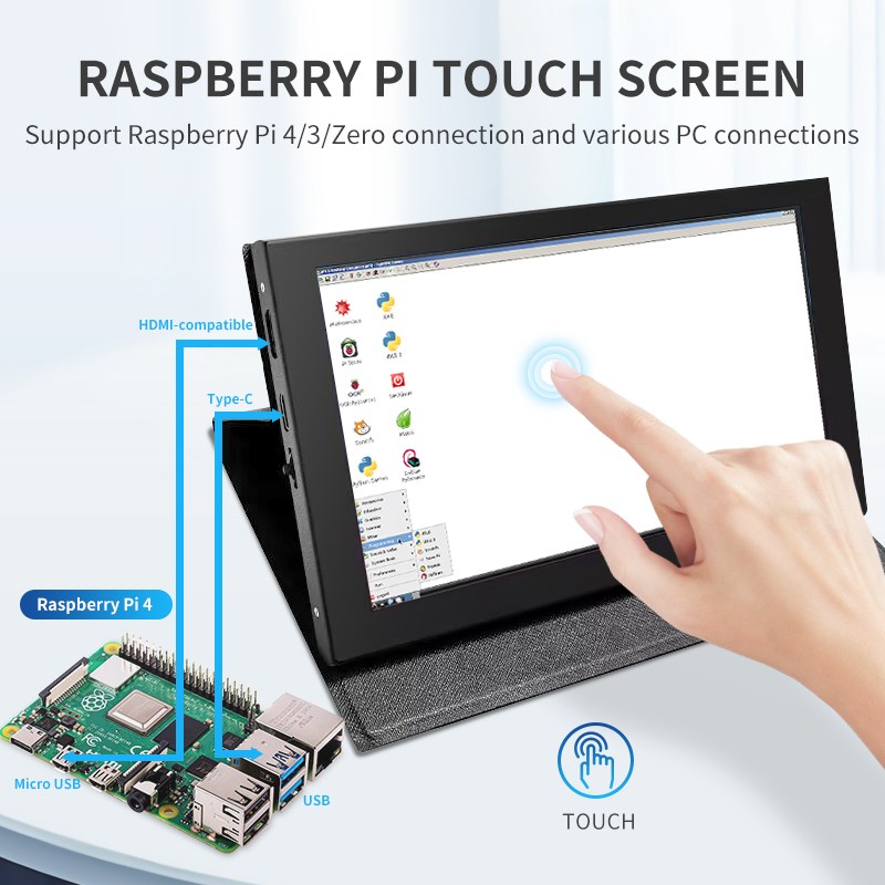 7 Inch IPS Touch Screen HDMI-c - Pc Gaming Handheld Console ulasan dan harga