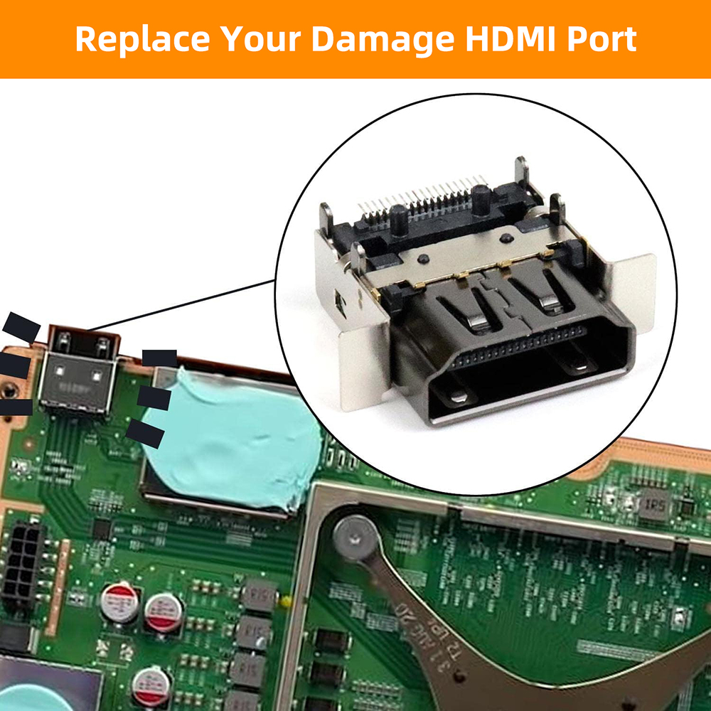 Replacement Origina HDMI Port  - Gaming Console For Tv Xbox ulasan dan harga