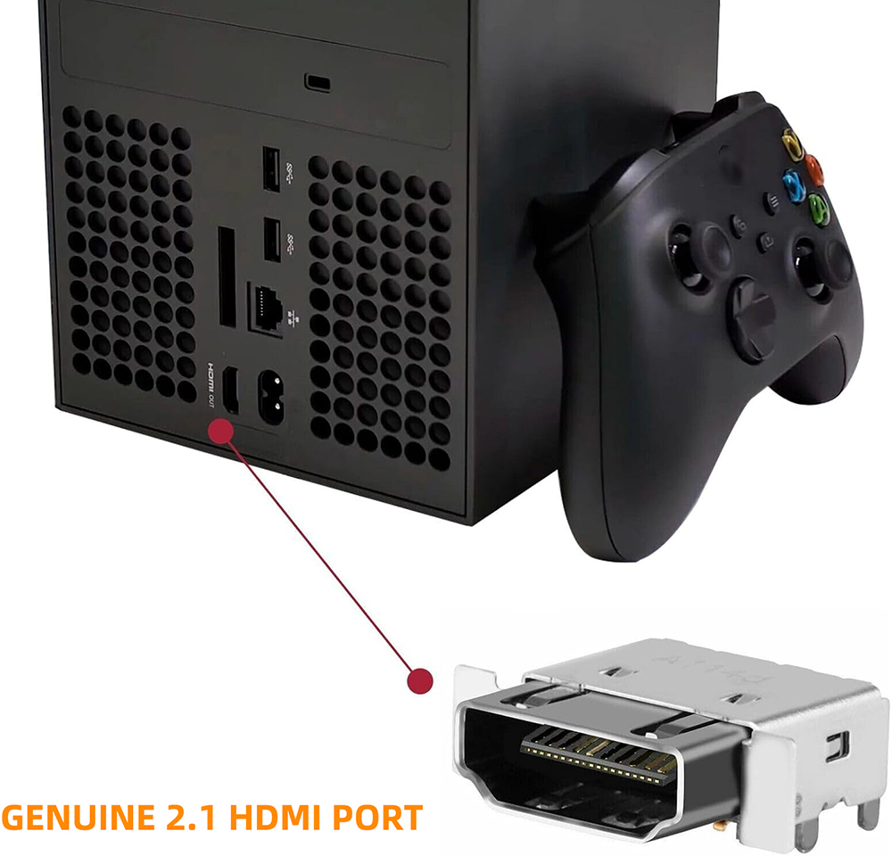 Replacement Origina HDMI Port  - Gaming Console For Tv Xbox ulasan dan harga