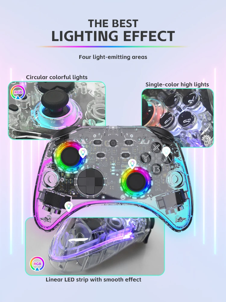 DATA FROG Portable Transparent - Gaming Console Bluetooth ulasan dan harga