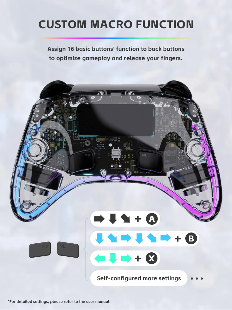 DATA FROG Portable Transparent - Gaming Console Bluetooth ulasan dan harga