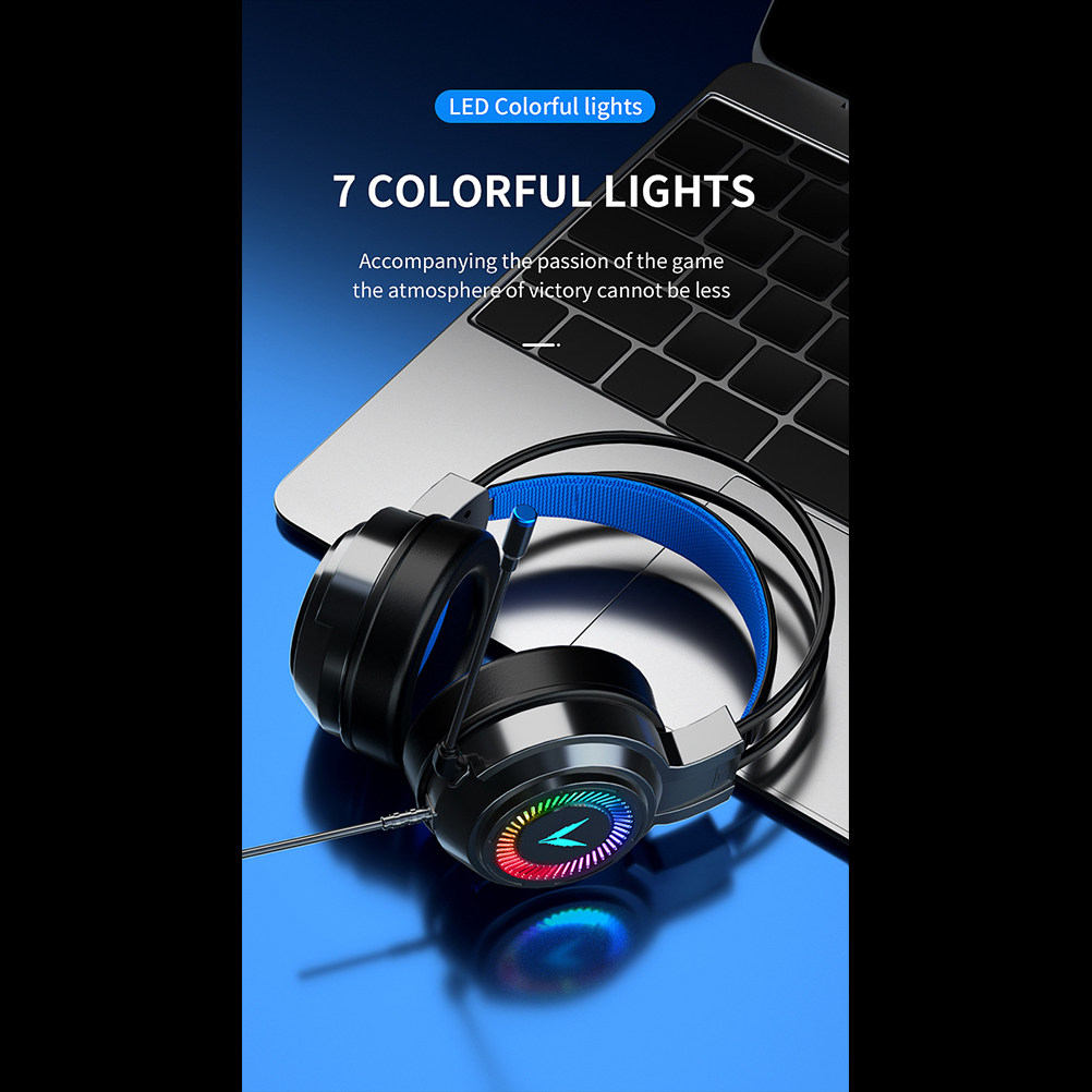 Rgb Gaming Headset 50Mm Driver - Gaming Console Headset ulasan dan harga