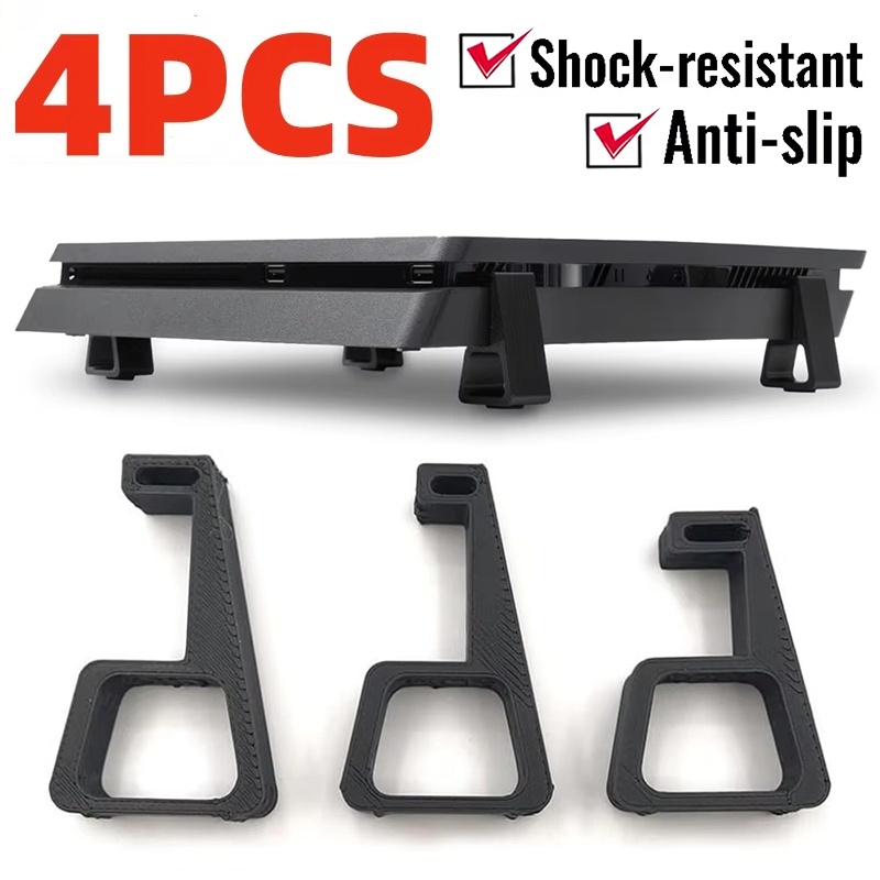 4Pcs Cooling Horizontal Holder - Gaming Console Monitor ulasan dan harga