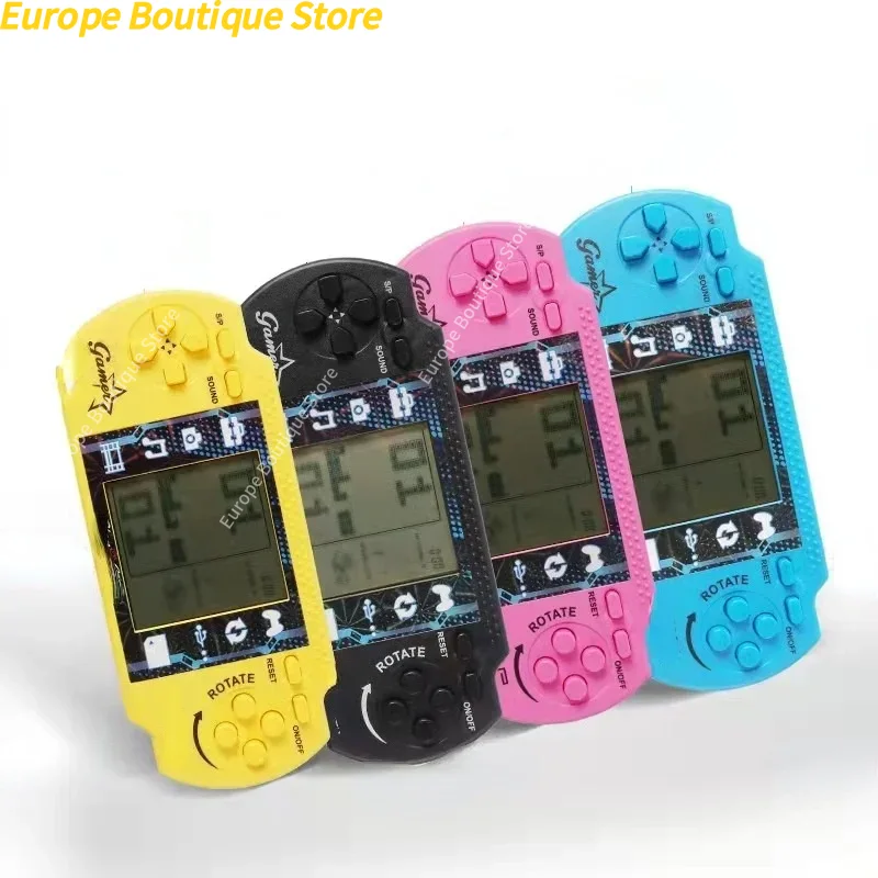 Retro Handheld Block Game Mach - Gaming Console For Kids ulasan dan harga
