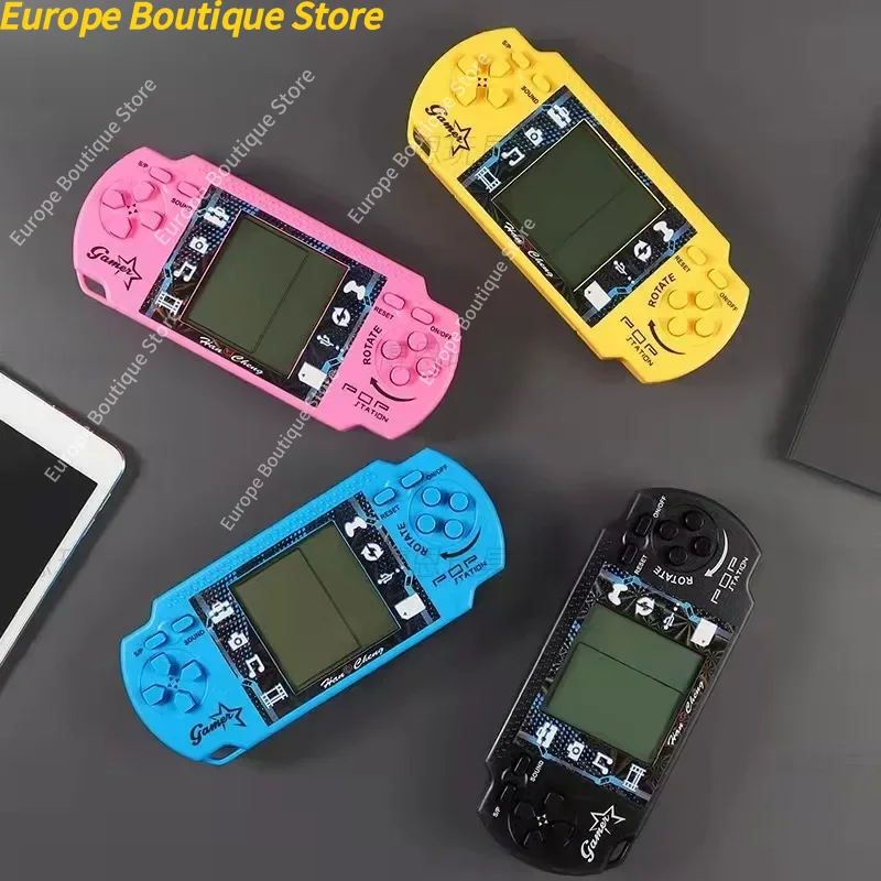Retro Handheld Block Game Mach - Gaming Console For Kids ulasan dan harga