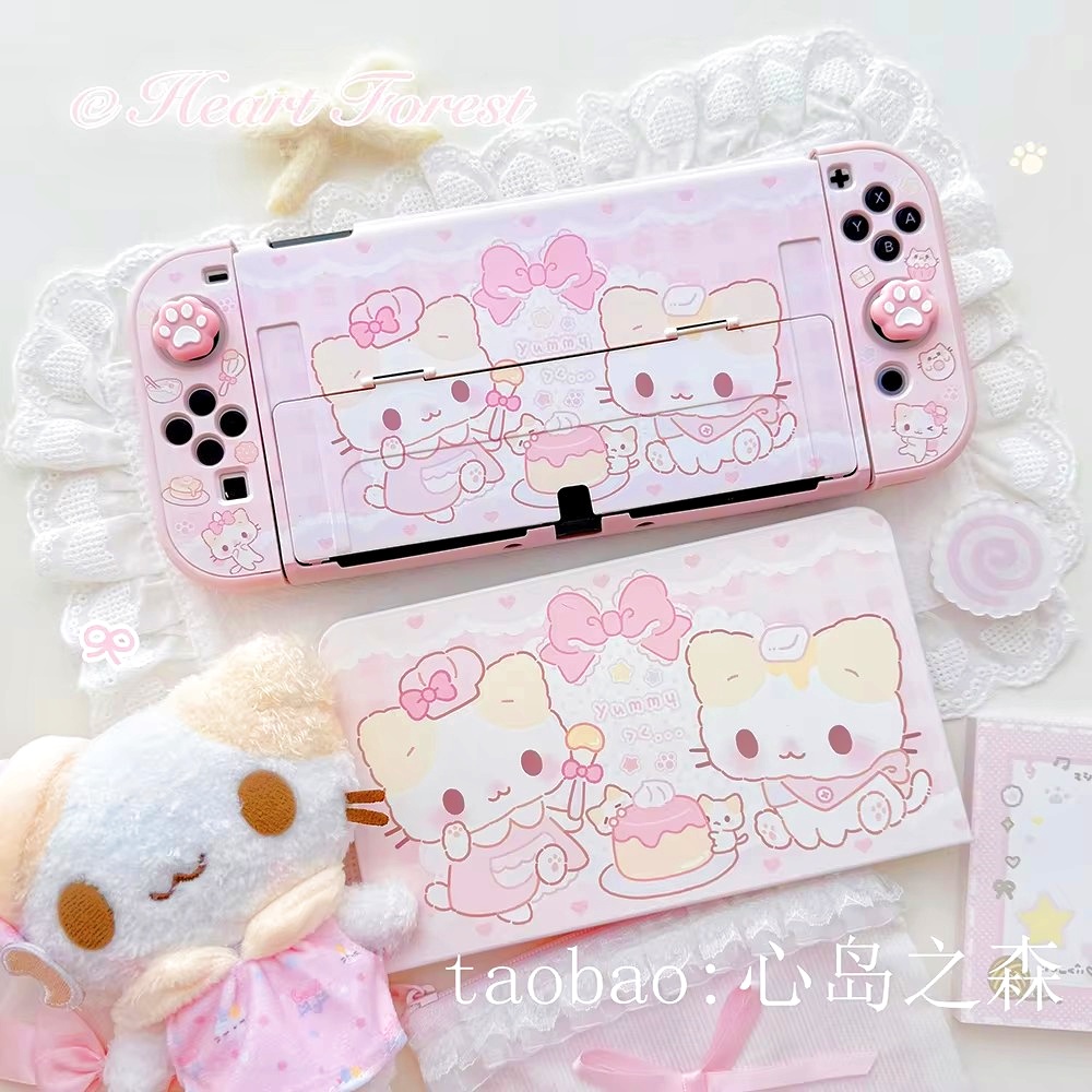 Heart Forest Cute Cotton Candy - Gaming Console Design ulasan dan harga