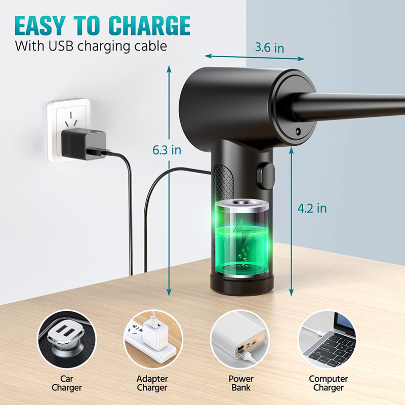 Cordless Air Duster 50000RPM P - Pc Gaming Handheld Console ulasan dan harga