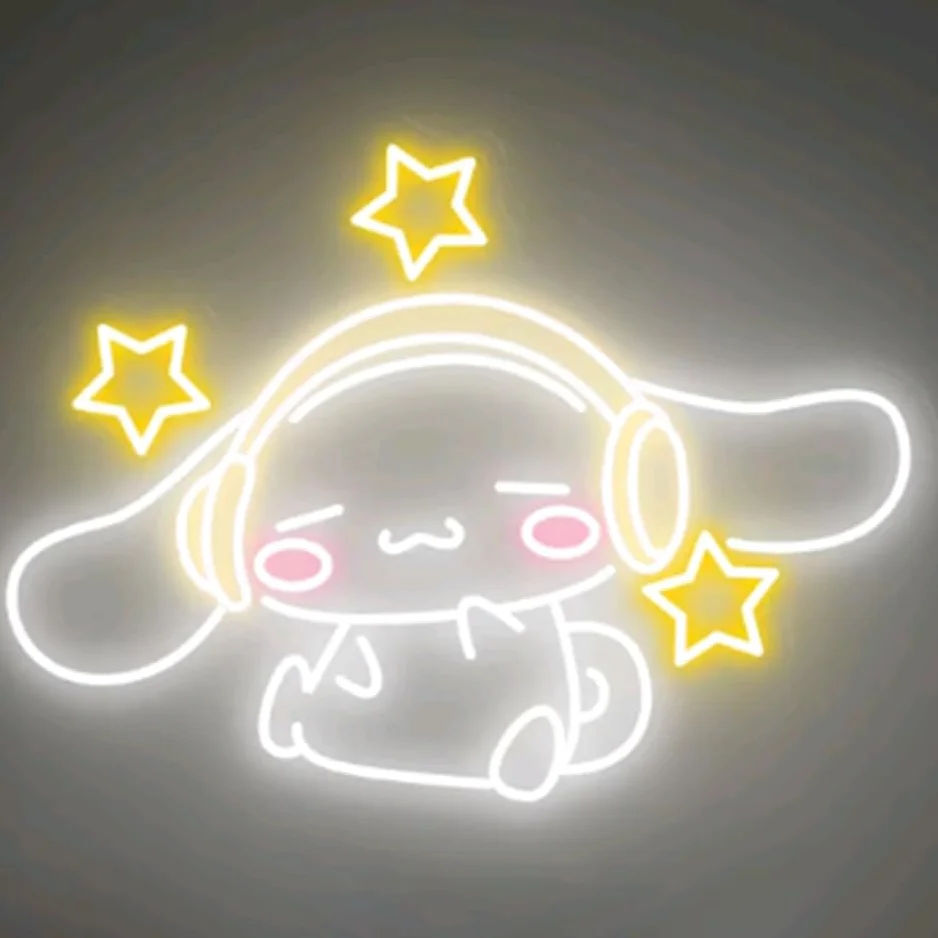Cinnamoroll Headphones Neon Si - Headset Gaming Console ulasan dan harga