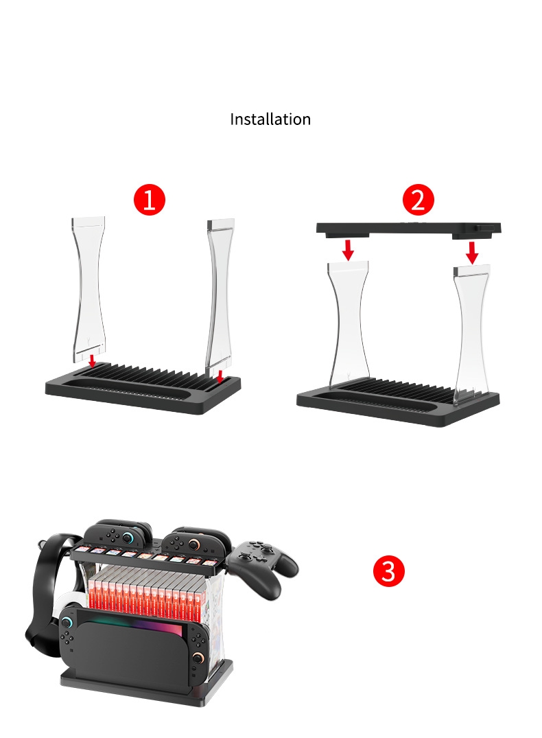 For Switch2 Console Organizer  - Gaming Console Headset ulasan dan harga