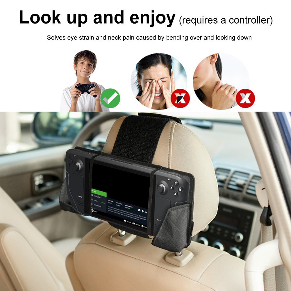 For Steam Deck Car Headrest Mo - Gaming Console Steam Deck ulasan dan harga