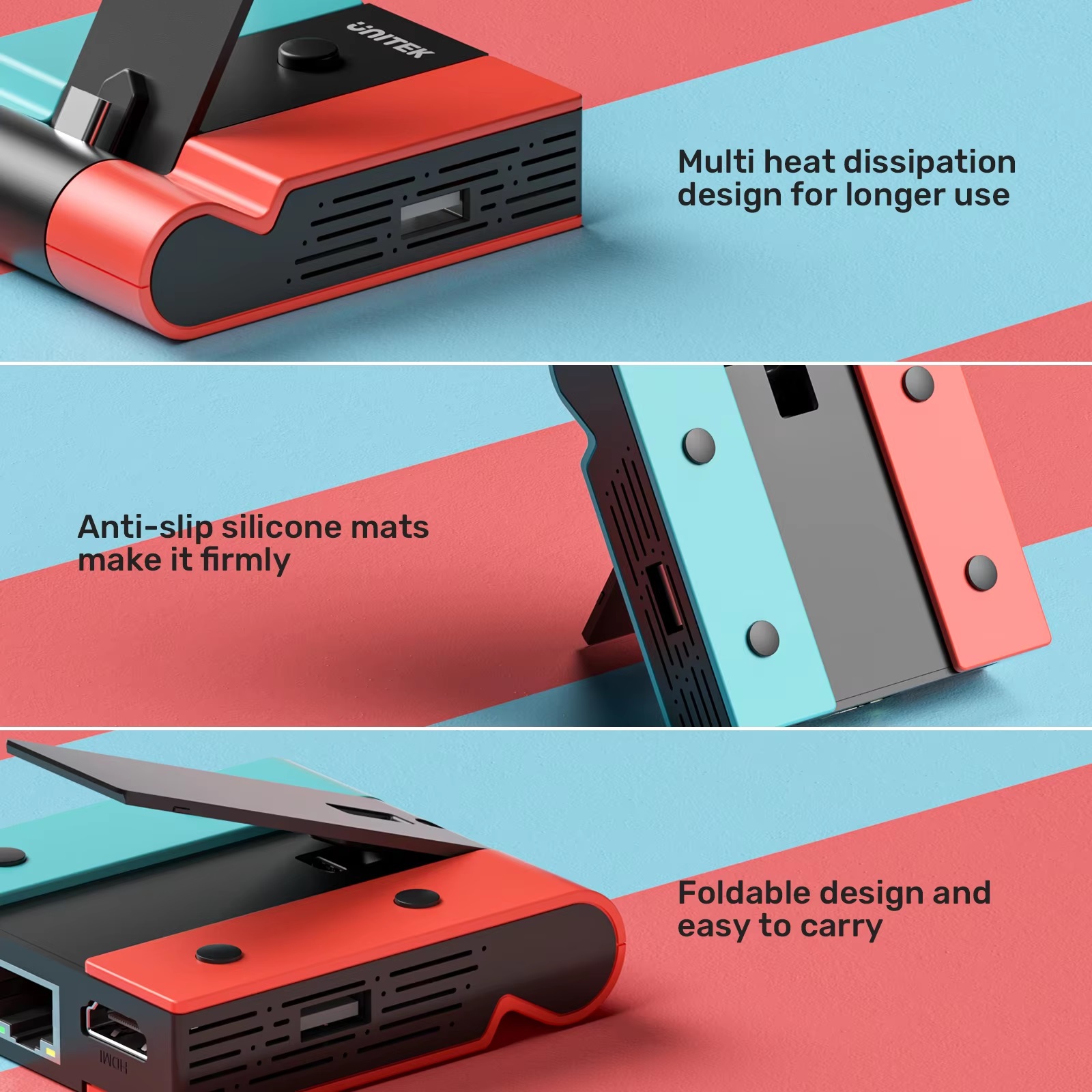 Portable Dock Station for Nint - Gaming Console Nintendo Switch ulasan dan harga