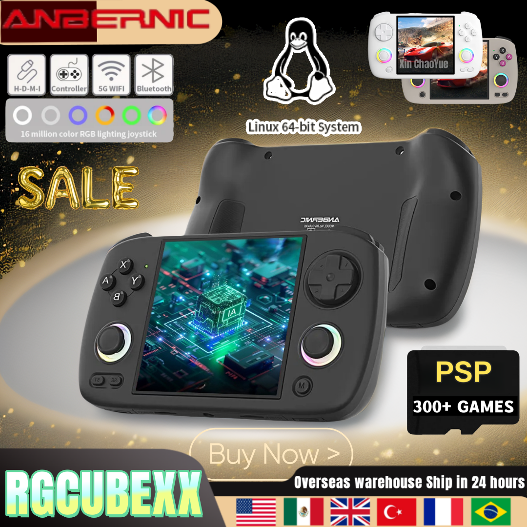 ANBERNIC RG CubeXX Retro Handh - Gaming Console Cube ulasan dan harga