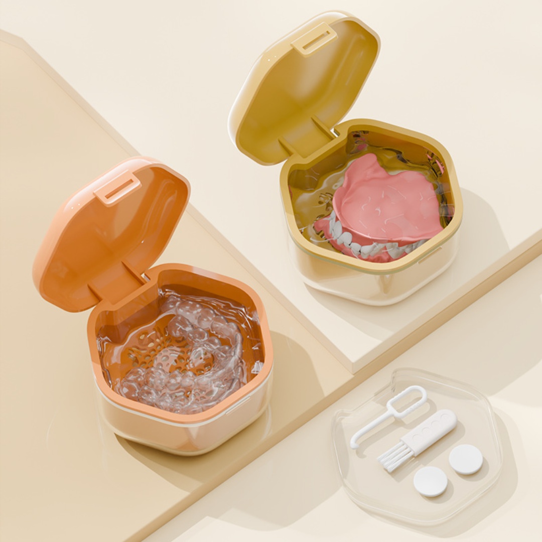 1pcs Portable Denture Soaking  - Pc Gaming Handheld Console ulasan dan harga