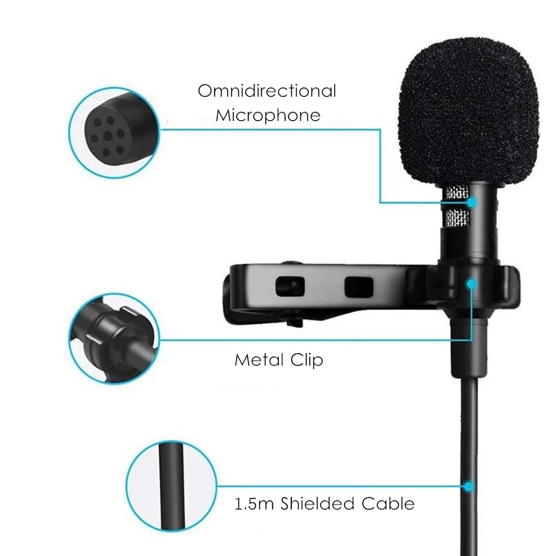 3.5mm Mini Portable Lavalier M - Pc Gaming Handheld Console ulasan dan harga