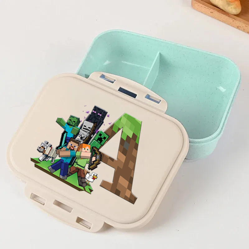 Minecrafted Bento Lunch Box Ho - Gaming Console With Minecraft ulasan dan harga