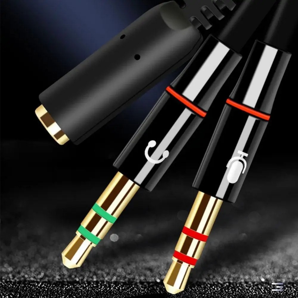 3.5mm Headphone Microphone Aud - Headset Gaming Console ulasan dan harga