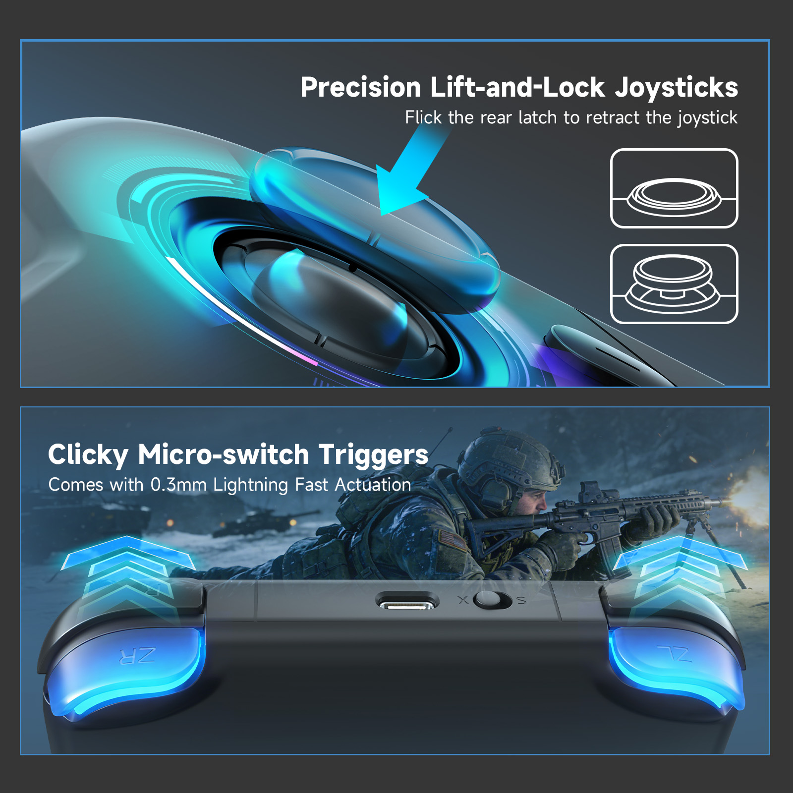 AceGamer Pocket Game Controlle - Gaming Console Bluetooth ulasan dan harga