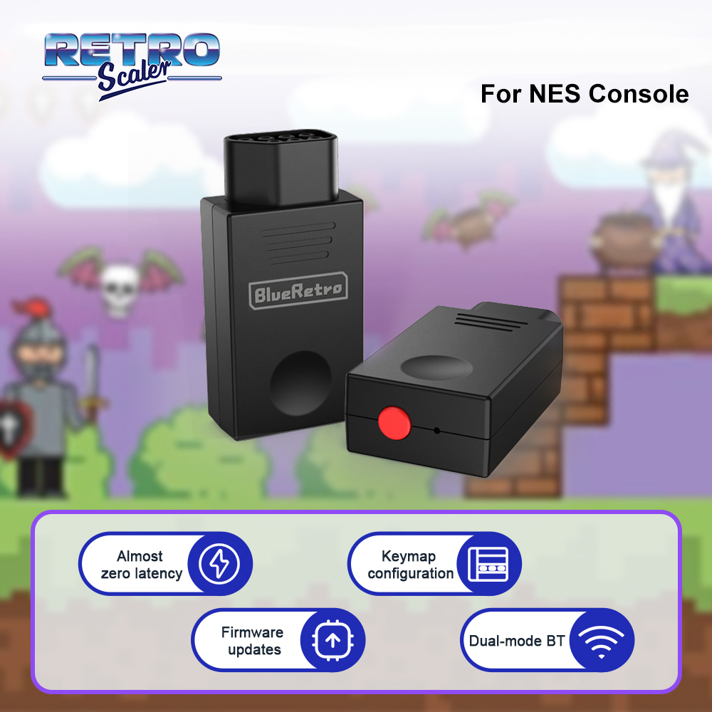 RetroScaler Blueretro Wireless - Gaming Console Monitor ulasan dan harga