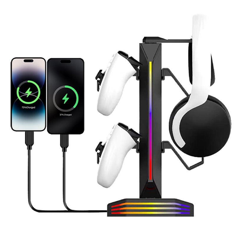 L62A Headphone Stand For Desk  - Gaming Console Headset ulasan dan harga