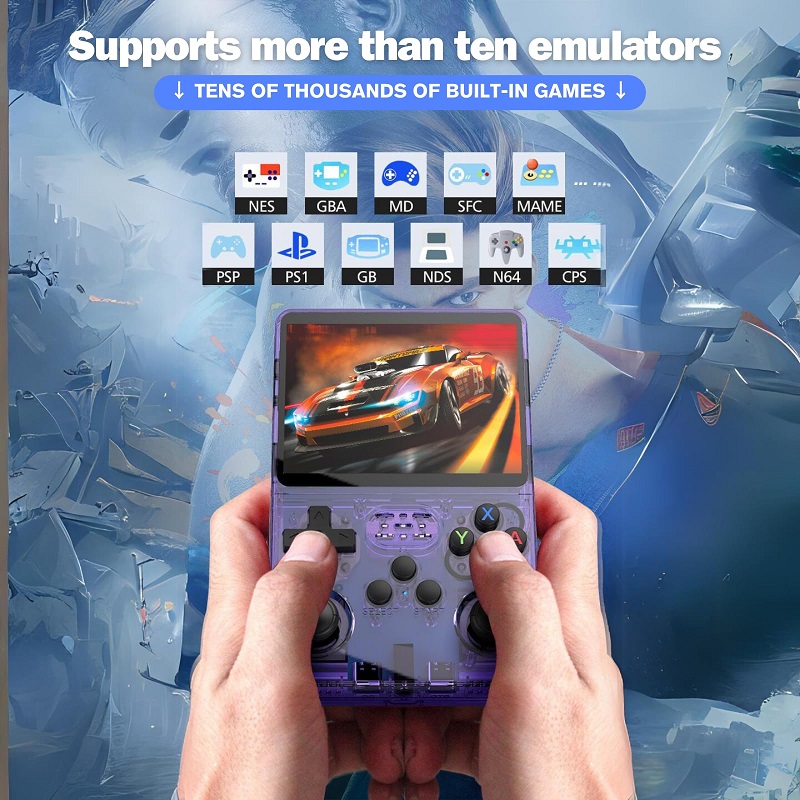 R36S Game Console Handheld Ret - Gaming Console For Kids ulasan dan harga