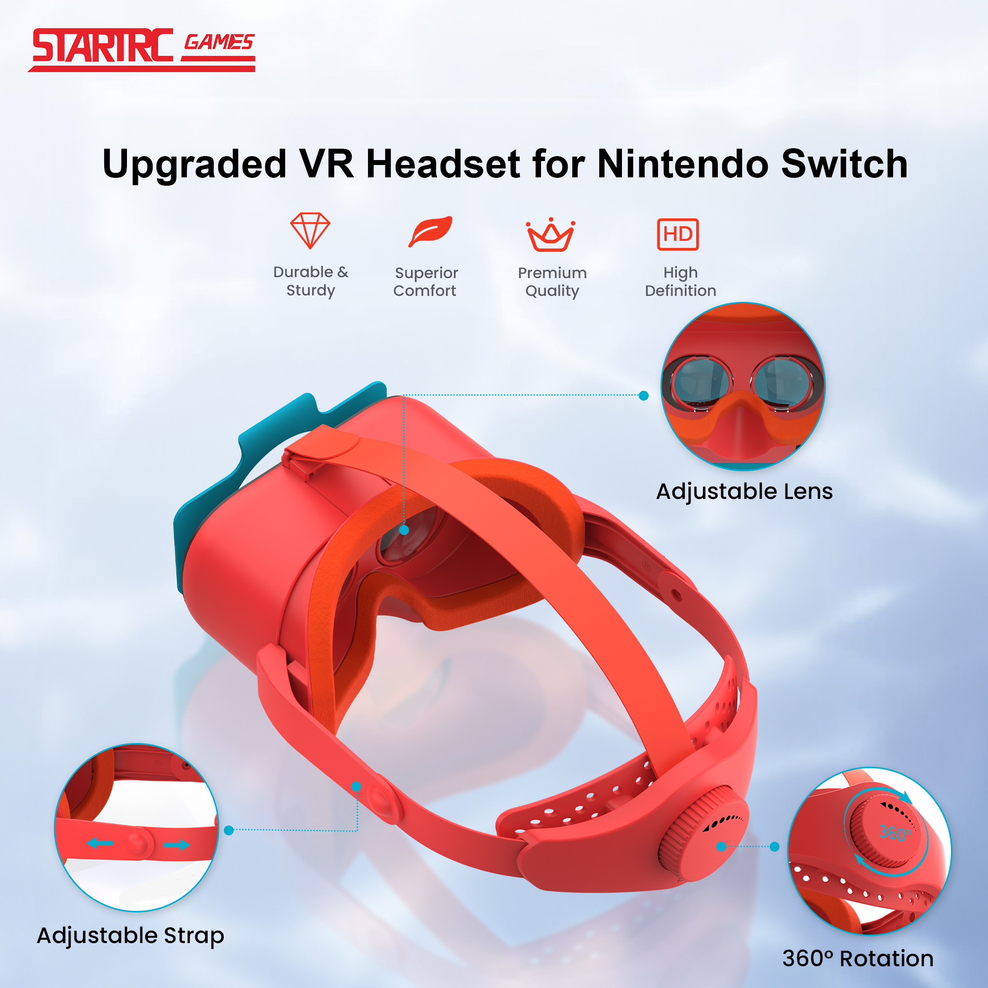 For Nintendo Switch/OLED game  - Gaming Console Vr Headset ulasan dan harga