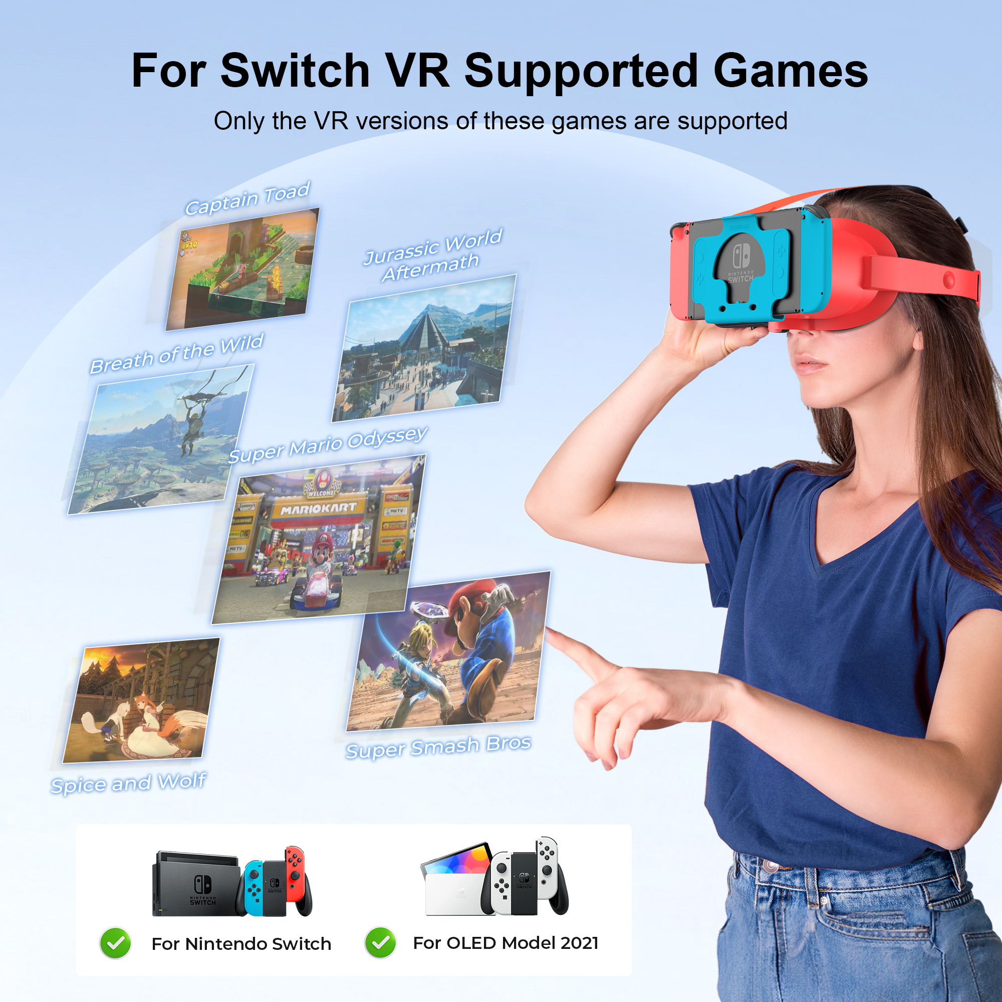 For Nintendo Switch/OLED game  - Gaming Console Vr Headset ulasan dan harga