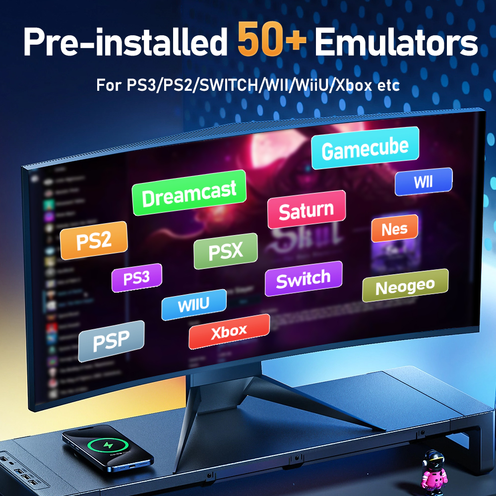 500G Retro Gaming HDD Video Ga - Gaming Console Os ulasan dan harga